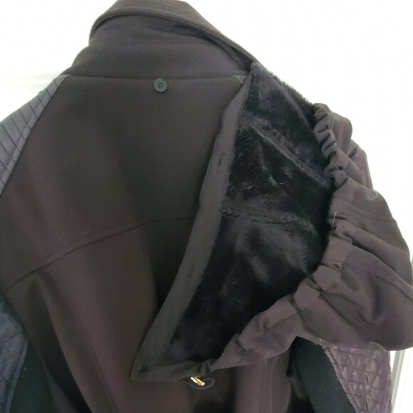 Michael Kors Asymmetrical Belted Coat - Picture 6 of 12